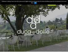 Tablet Screenshot of ducadidolle.it